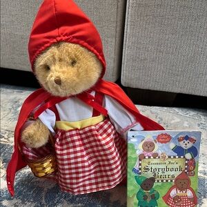 Red Riding Hood Bear by Treasures Inc